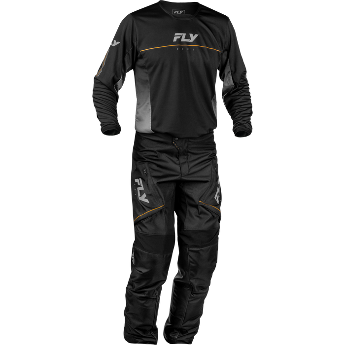 FLY Racing Patrol Over-Boot Black/Grey Gear Combo