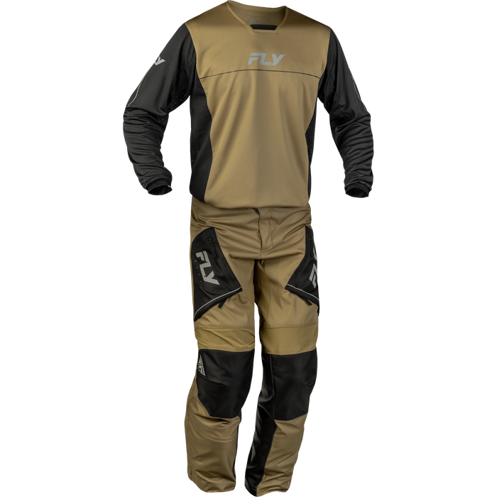 FLY Racing Patrol Over-Boot Tan/Black Gear Combo
