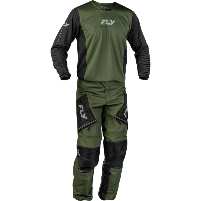 FLY Racing Patrol Over-Boot Forest Green/Black Gear Combo