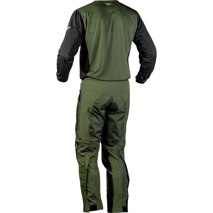 FLY Racing Patrol Over-Boot Forest Green/Black Gear Combo
