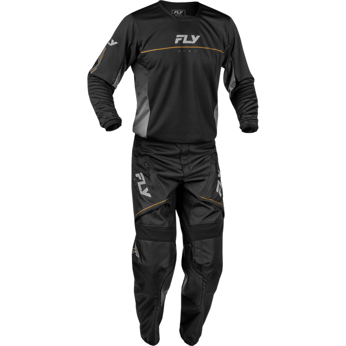 FLY Racing Patrol Black/Grey Gear Combo