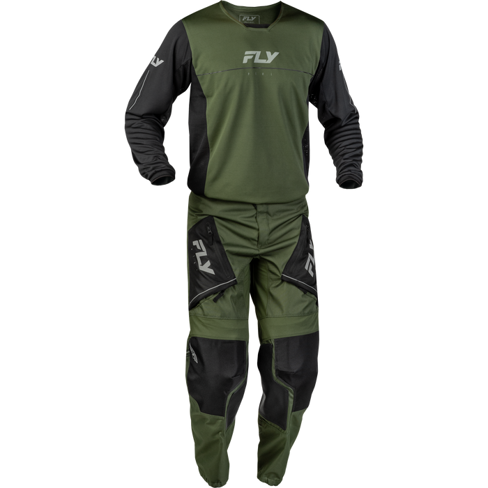 FLY Racing Patrol Forest Green/Black Gear Combo