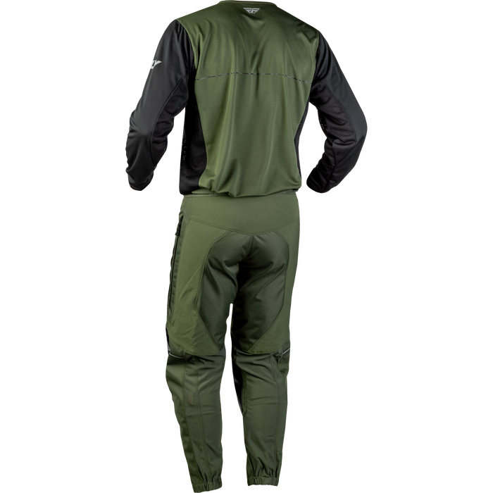 FLY Racing Patrol Forest Green/Black Gear Combo