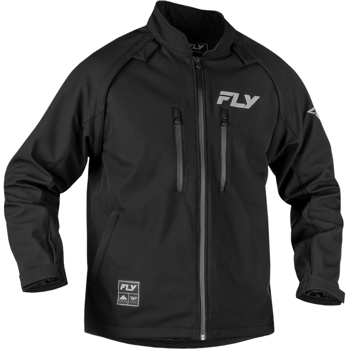 FLY Racing Patrol Jacket - Black/Grey - view 1