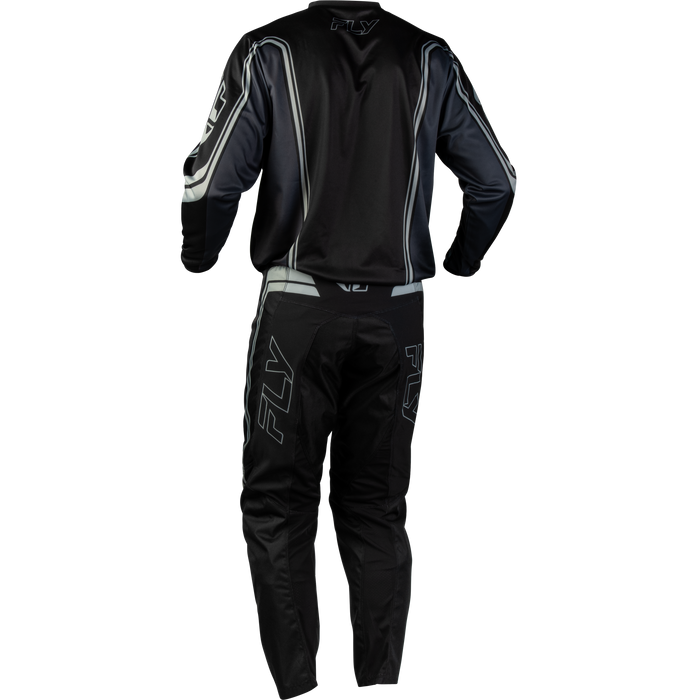 FLY Racing F-16 Raze Black/Grey Gear Combo