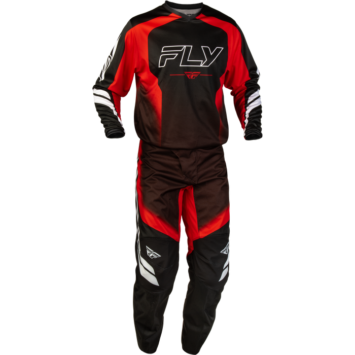 FLY Racing F-16 Raze Black/Red/White Gear Combo
