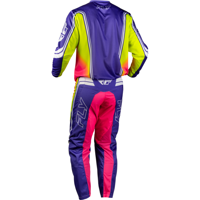 FLY Racing F-16 Raze Purple/Red/Yellow Gear Combo