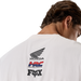 FOX Racing Honda Midweight Short Sleeve Tee in Off White