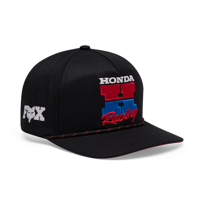FOX Racing Honda Snapback Hat in Black