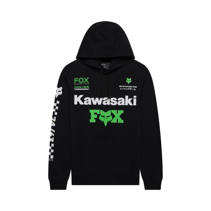 FOX Racing Kawasaki Fleece Pullover in Black
