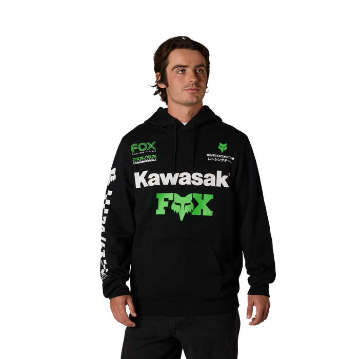 FOX Racing Kawasaki Fleece Pullover in Black