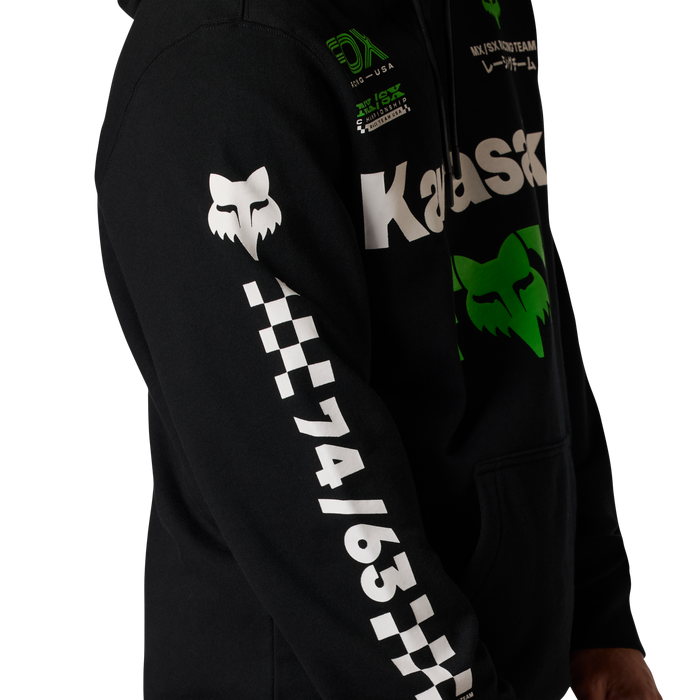FOX Racing Kawasaki Fleece Pullover in Black