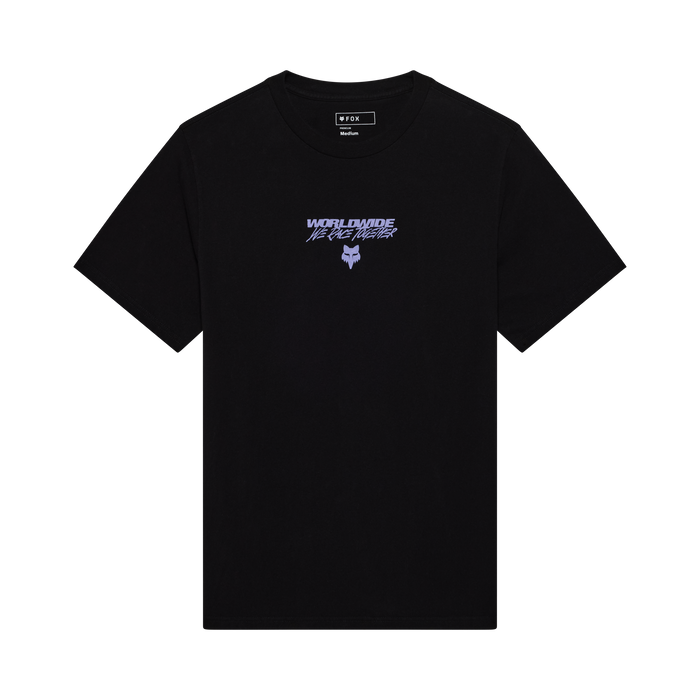 FOX Racing Pro Circuit Midweight Short Sleeve Tee in Black