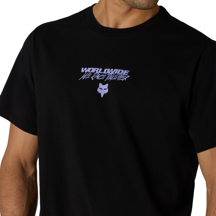 FOX Racing Pro Circuit Midweight Short Sleeve Tee in Black