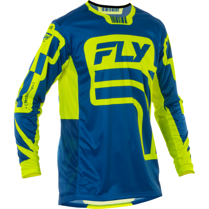 2025 Fly Racing Adult Lite LE Lancer Navy/Hi-Vis Gear Combo