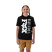 FOX Racing Youth Bend Short Sleeve Tee in Ultra Black