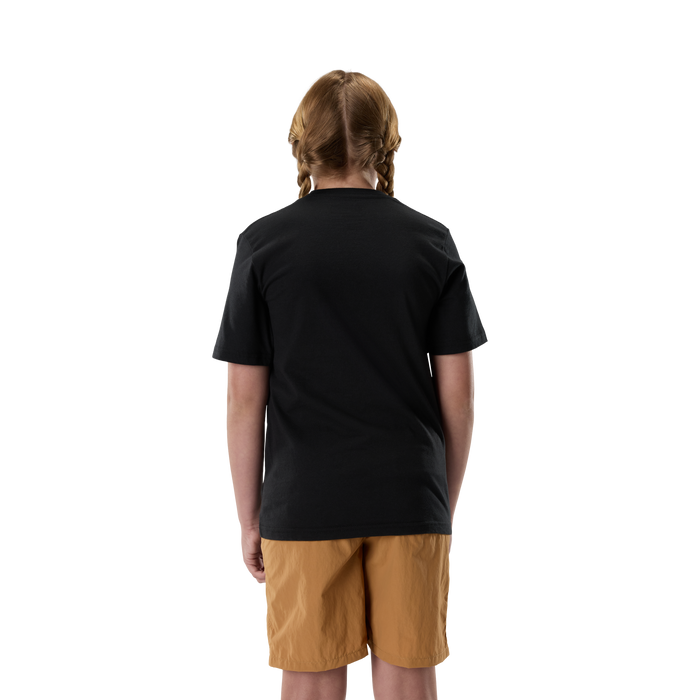FOX Racing Youth Bend Short Sleeve Tee in Ultra Black
