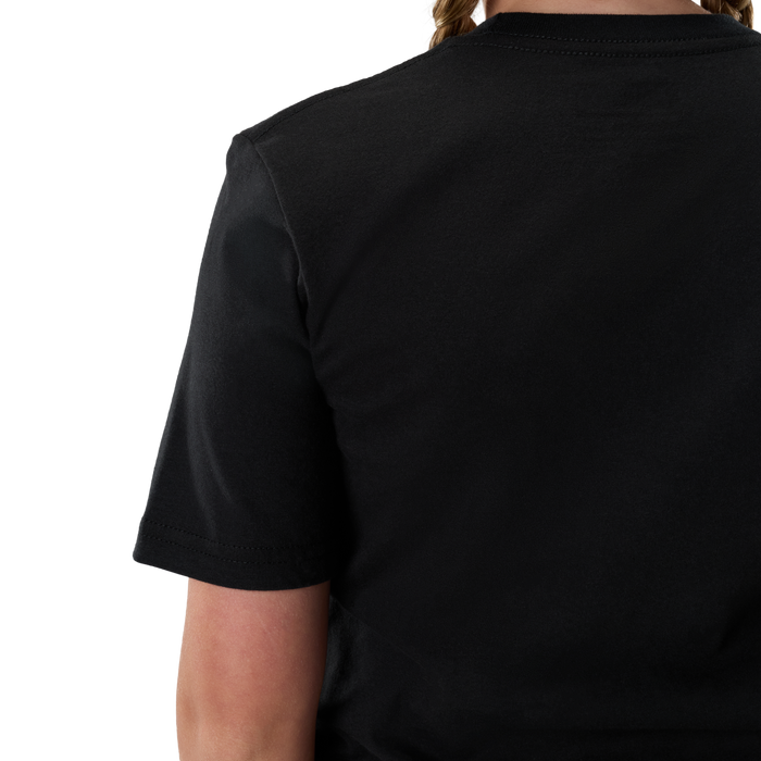 FOX Racing Youth Bend Short Sleeve Tee in Ultra Black