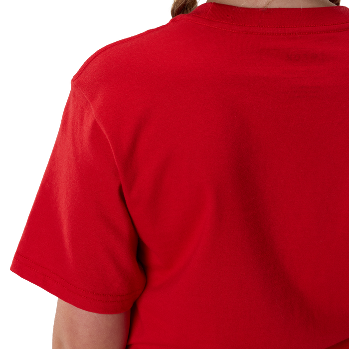 FOX Racing Youth Since 74 Short Sleeve Tee in Tibetan Red
