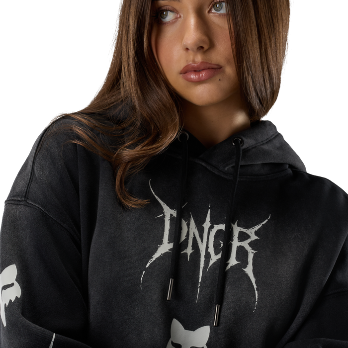 FOX Racing Dngr Heavyweight Fleece Pullover in Black