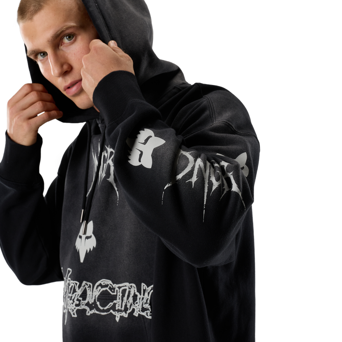 FOX Racing Dngr Heavyweight Fleece Pullover in Black