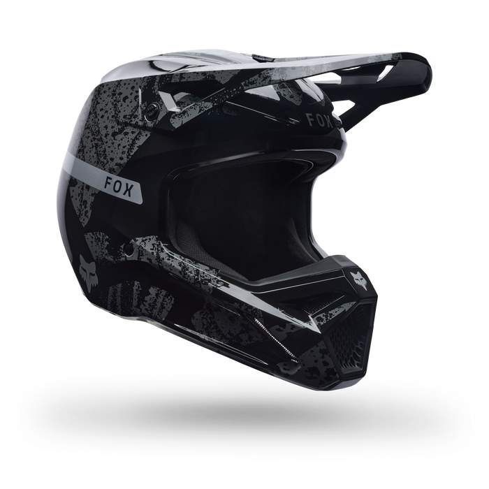 FOX Racing V1 Bnkr Helmet in Black Camo
