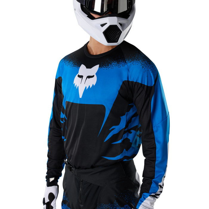 FOX Racing 180 HD38 Black/White Jersey & Pant Combo in Black/White