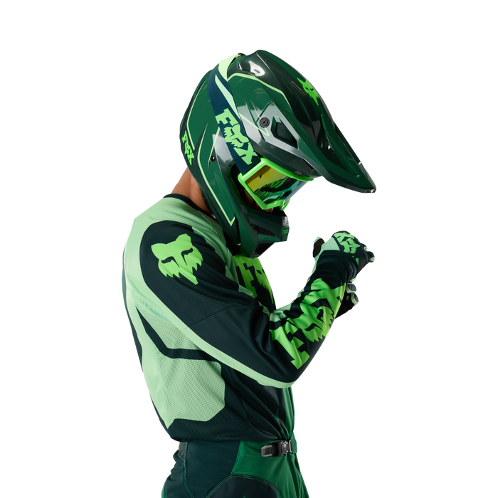 FOX Racing 180 Raid Deep Fern Jersey & Pant Combo in Deep Fern