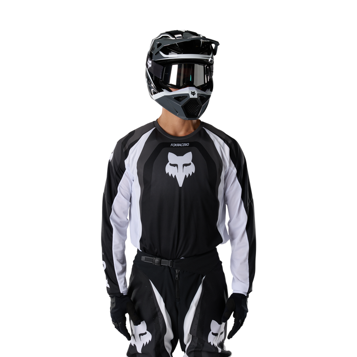 FOX Racing 180 Frame Black Jersey & Pant Combo in Black
