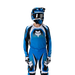 FOX Racing 180 Frame Blue Jersey & Pant Combo in Blue