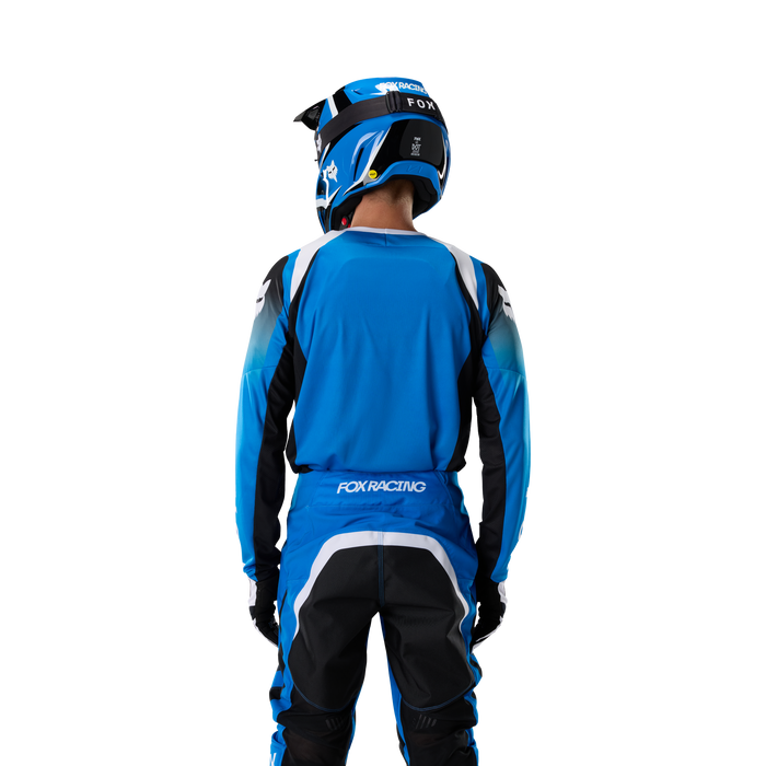 FOX Racing 180 Frame Blue Jersey & Pant Combo in Blue