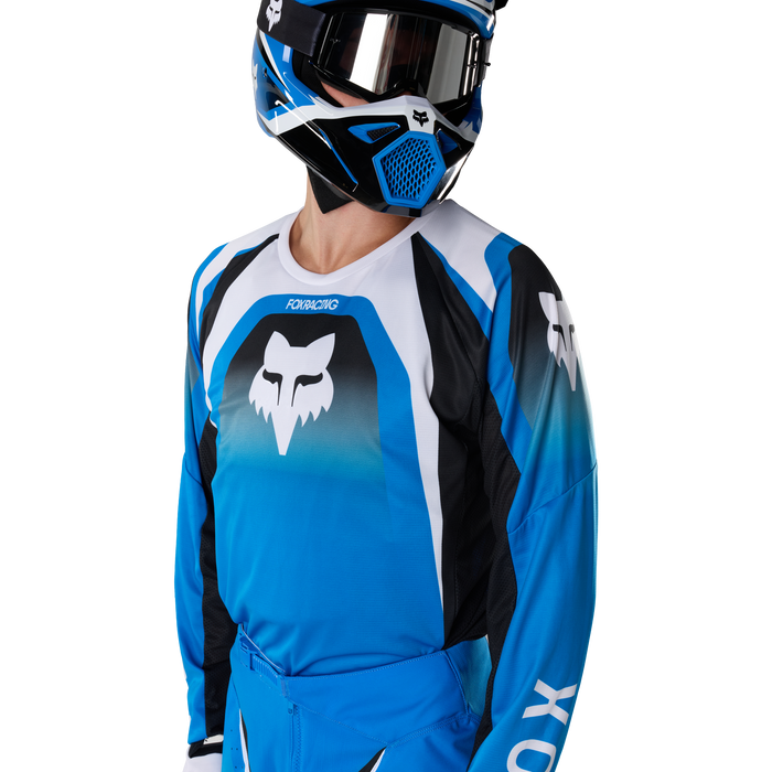 FOX Racing 180 Frame Blue Jersey & Pant Combo in Blue