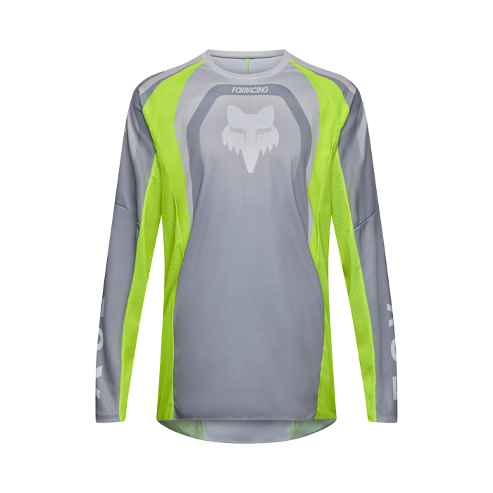 FOX Racing 180 Frame Grey/Yellow Jersey & Pant Combo in Grey/Yellow