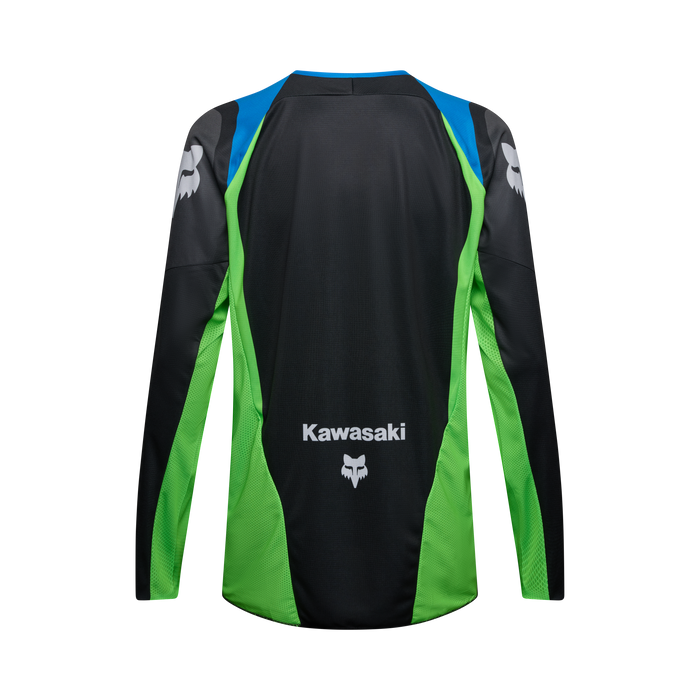 FOX Racing 180 Kawasaki Black Jersey & Pant Combo in Black