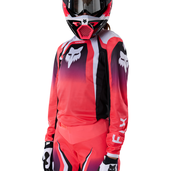 FOX Racing Women's 180 Frame Neon Pink Jersey & Pant Combo in Neon Pink