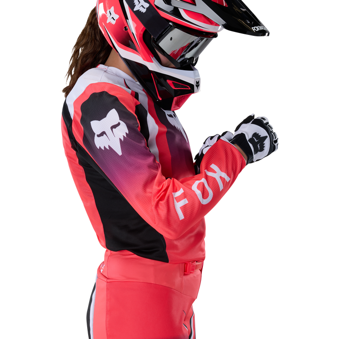 FOX Racing Women's 180 Frame Neon Pink Jersey & Pant Combo in Neon Pink
