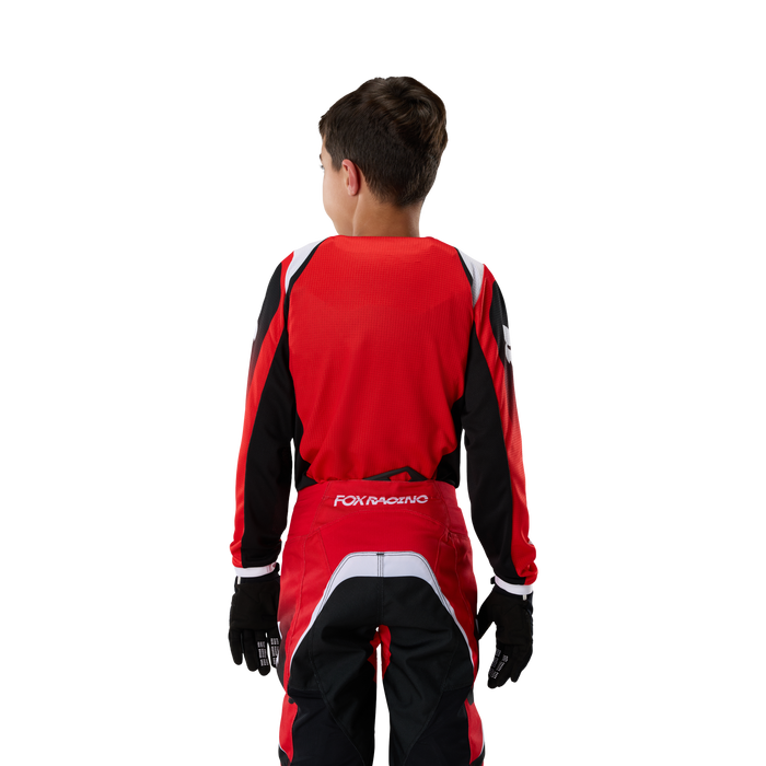 FOX Racing Youth 180 Frame Red Jersey & Pant Combo in Red