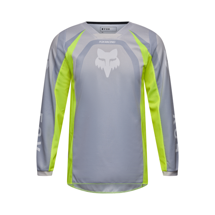 FOX Racing Youth 180 Frame Grey/Yellow Jersey & Pant Combo in Grey/Yellow
