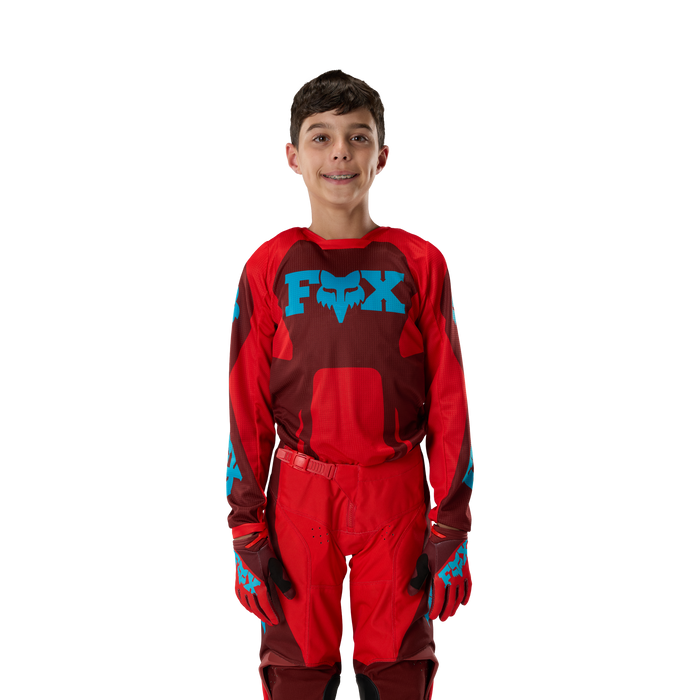FOX Racing Youth 180 Raid Rust Jersey & Pant Combo in Rust