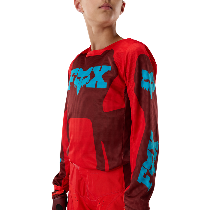 FOX Racing Youth 180 Raid Rust Jersey & Pant Combo in Rust