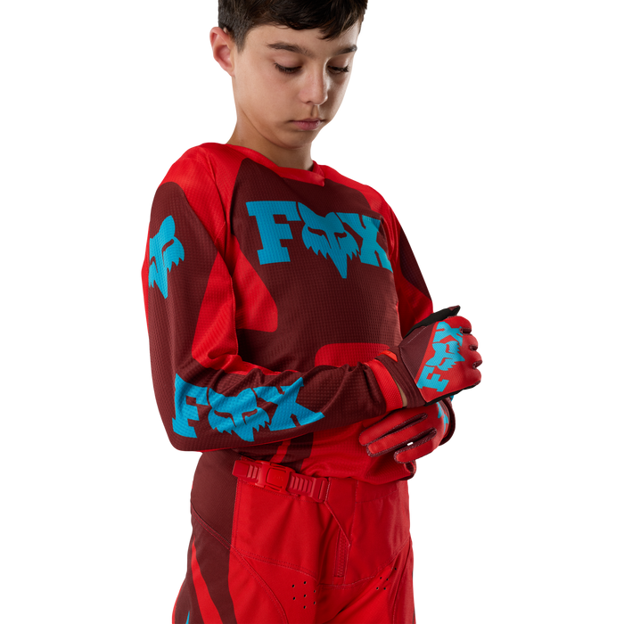 FOX Racing Youth 180 Raid Rust Jersey & Pant Combo in Rust
