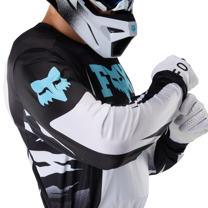 FOX Racing 360 Clutch White/Black Jersey & Pant Combo in White/Black