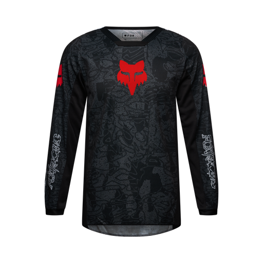 FOX Racing Youth 180 Abyss Black Jersey & Pant Combo in Black