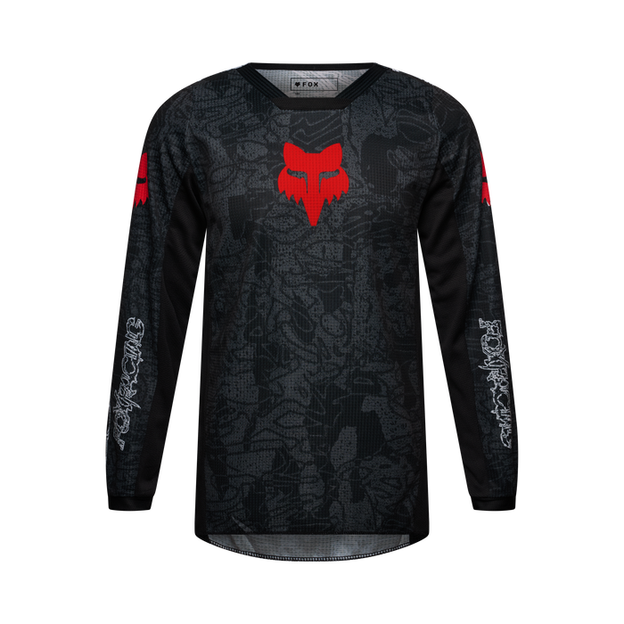 FOX Racing Youth 180 Abyss Black Jersey & Pant Combo in Black