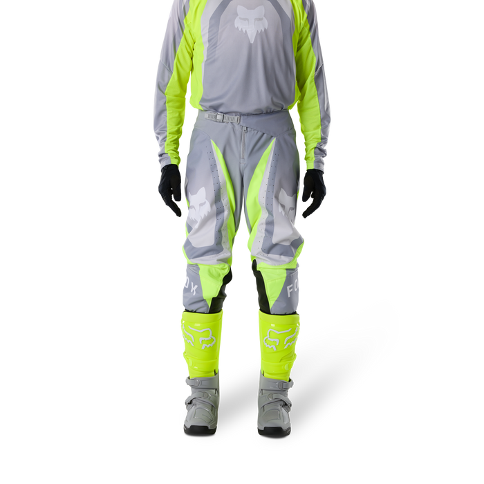 FOX Racing 180 Frame Grey/Yellow Jersey & Pant Combo in Grey/Yellow