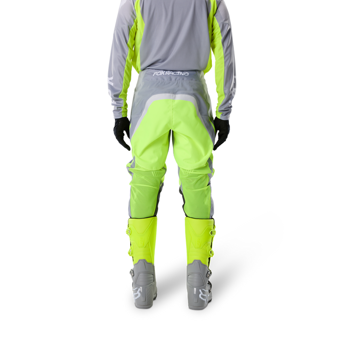 FOX Racing 180 Frame Grey/Yellow Jersey & Pant Combo in Grey/Yellow