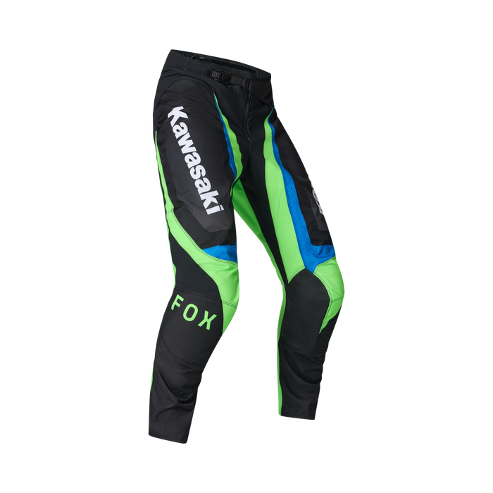 FOX Racing 180 Kawasaki Black Jersey & Pant Combo in Black