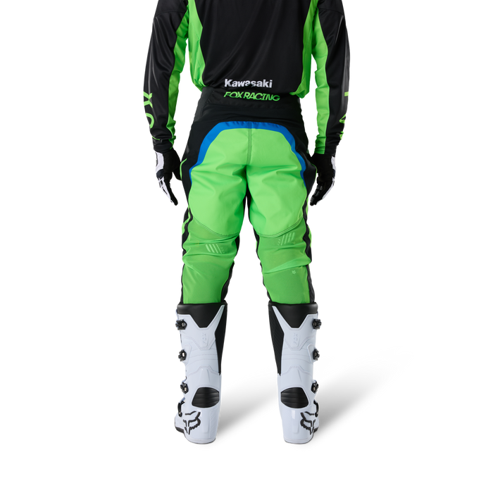 FOX Racing 180 Kawasaki Black Jersey & Pant Combo in Black