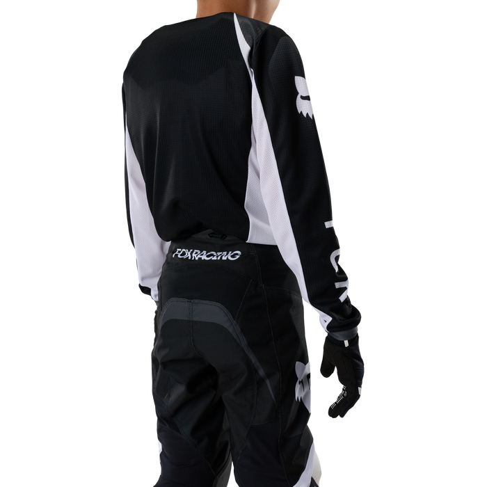 FOX Racing Youth 180 Frame Black Jersey & Pant Combo in Black