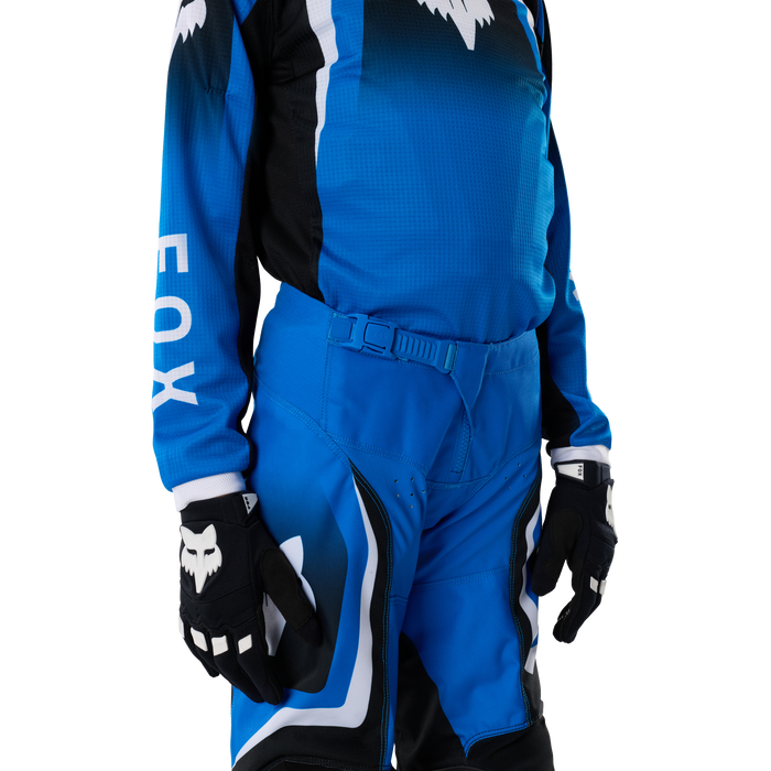 FOX Racing Youth 180 Frame Blue Jersey & Pant Combo in Blue